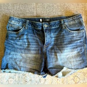 KUT FROM THE KLOTH Gidget denim shorts